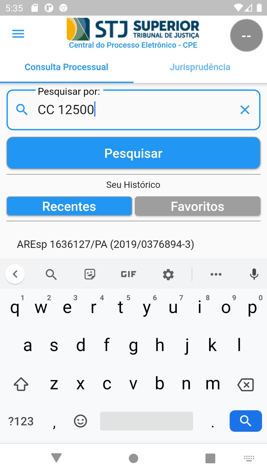 Tela do App 1